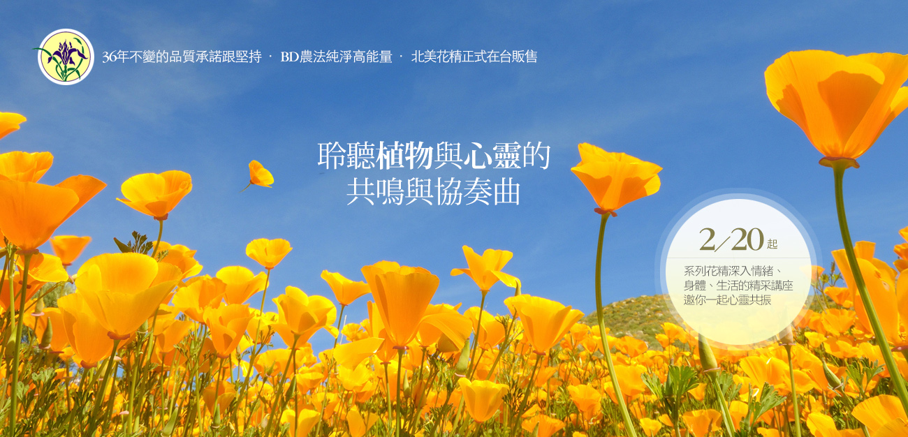 北美花精-聆聽植物與心靈的共鳴與協奏曲