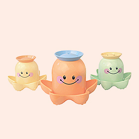 粉彩章魚疊疊樂
